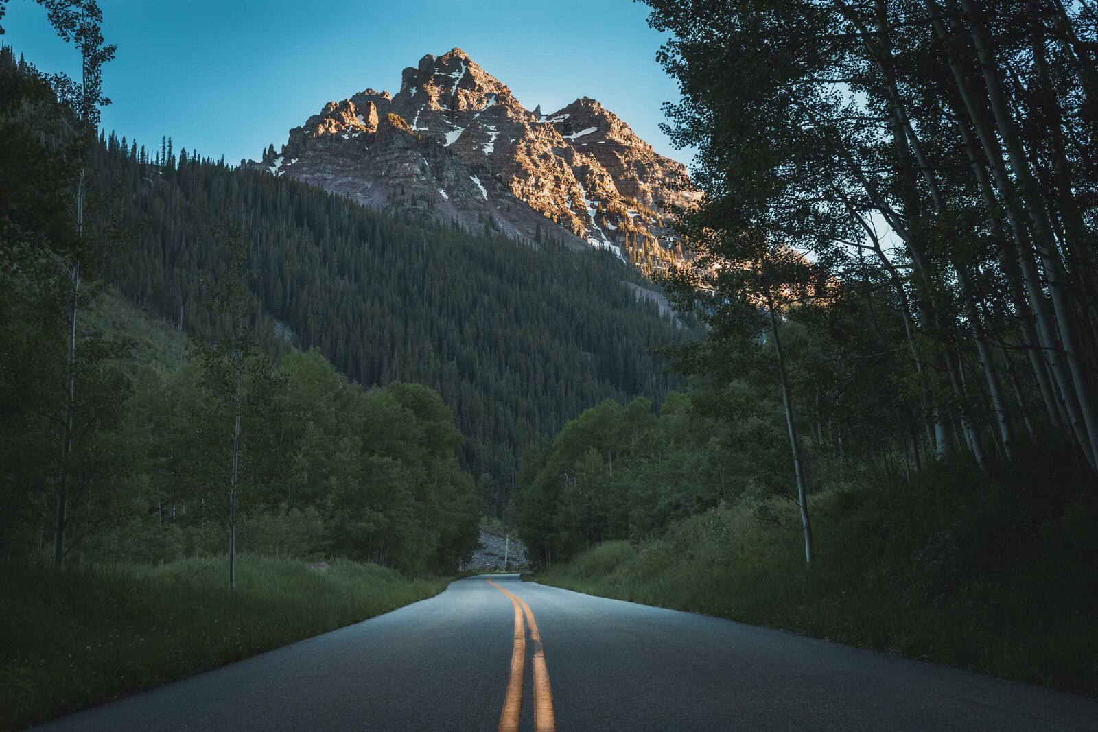 Road Toward Mountains Symbolizing Account-Based Marketing Goals - SalesLeap