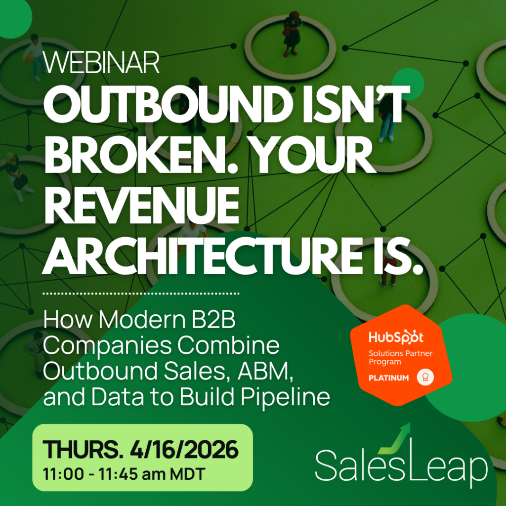 Sales Training Webinar